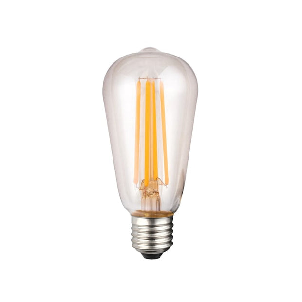 8WT E27 CLEAR DIMMABLE LED VALVE LAMP - 2700K