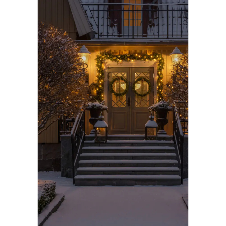 80 Micro Led Light Set - Amber, IP20 Transformer