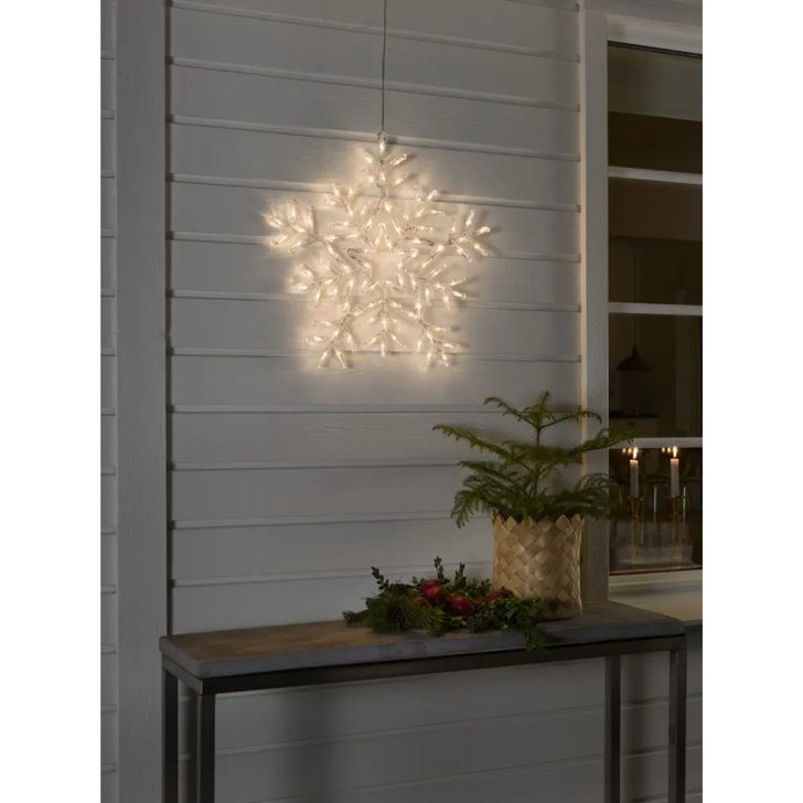 Acrylic Snowflake Multifunction 90 W White Led 58cm IP20