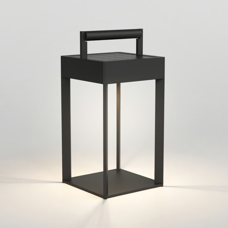 Astro Kuro 250 Textured Black Portable Solar Led Table Lamp