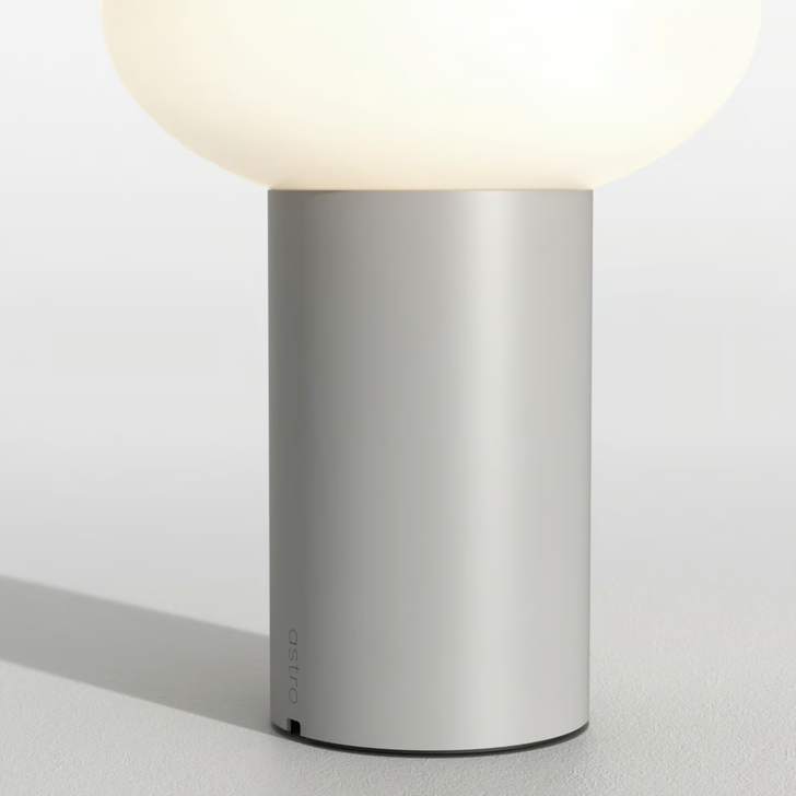 Astro Zeppo Pebble Grey Portable Rechargeable Led Table Lamp