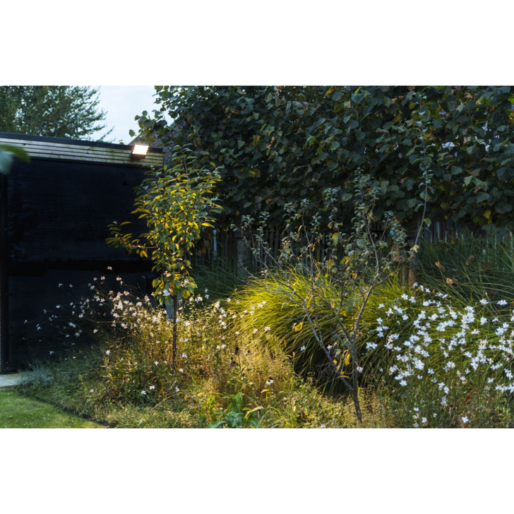 Atlantis Large Outdoor LED Flood Light Dark Grey - 4000K
