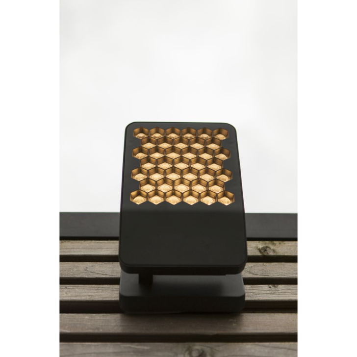 Atlantis Small Outdoor LED Flood Light Dark Grey - 3000K