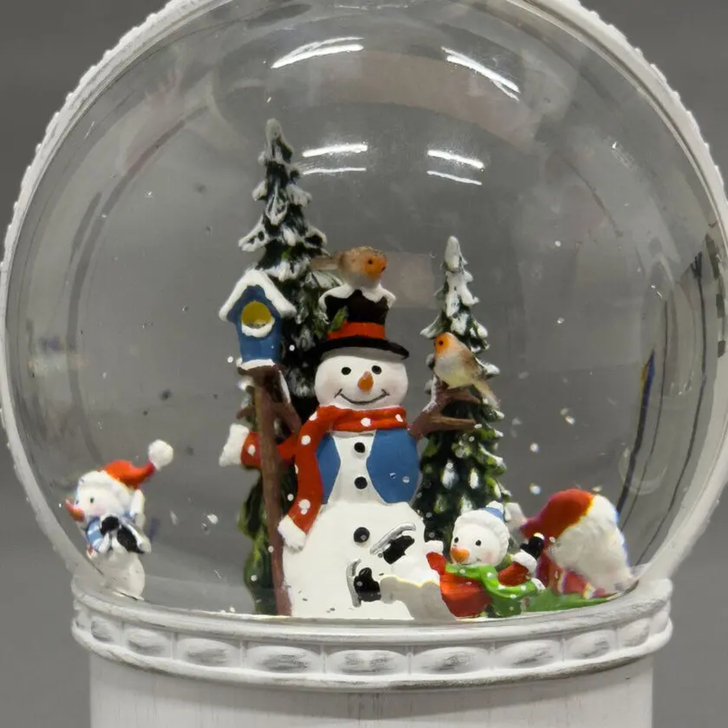 B/O WL 4 Snowmen&Christmas tree 1 Led. Timer 5H 3xAA&USB