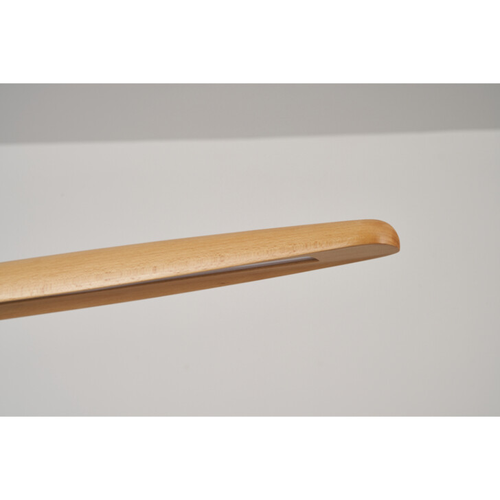 Blake Natural Beechwood 1300mm LED Linear Wooden Bar Pendant 3000K Dimmable