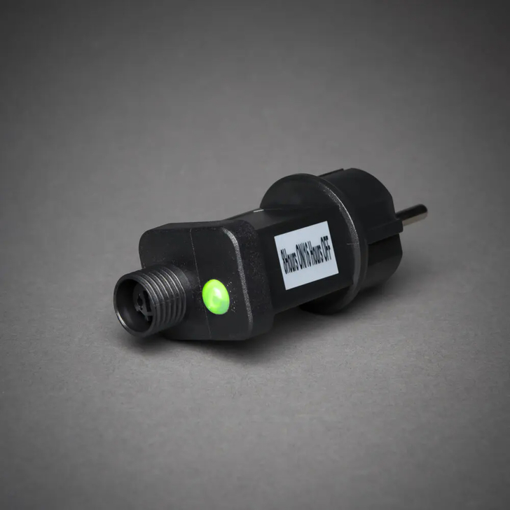 Christmas Tree Light Set 30 x 8 Frosted Amber Led 240cm IP20