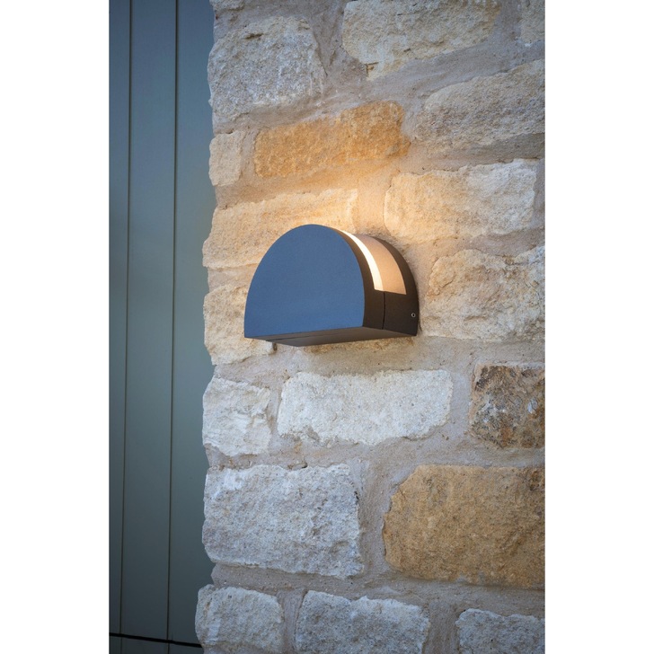 Dar Adyson ADY2139 Exterior Adjustable LED Wall Light In Anthracite Finish - IP65