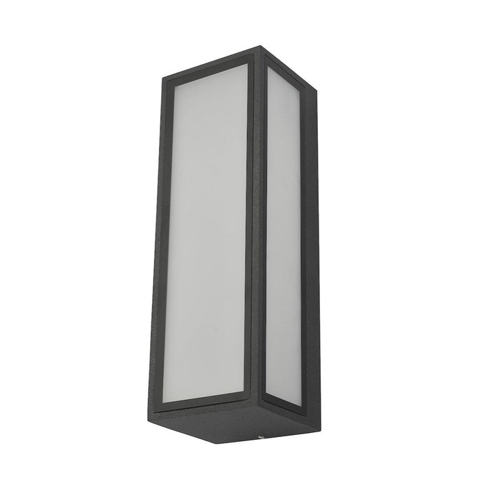 Dar Arham ARH2139 Exterior 9W LED Wall Light In Anthracite Finish - IP65