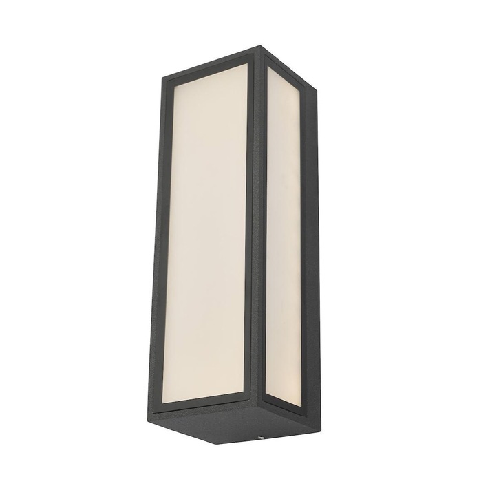 Dar Arham ARH2139 Exterior 9W LED Wall Light In Anthracite Finish - IP65