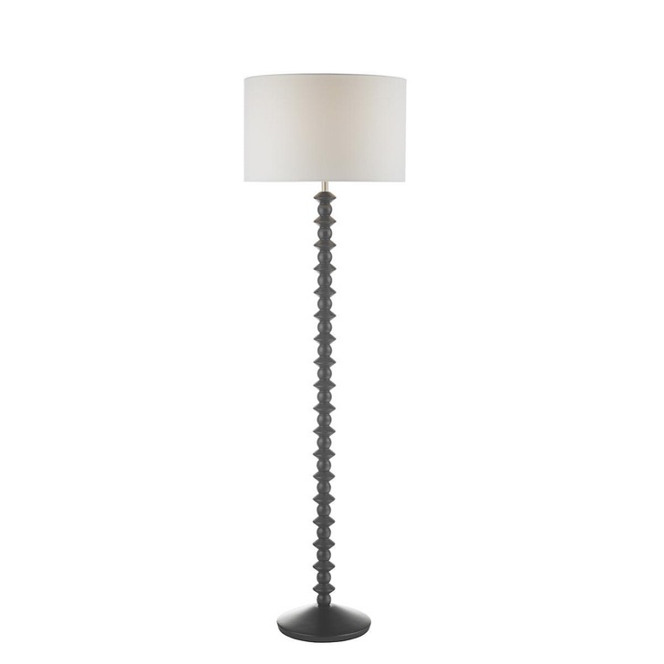 Dar Azana AZA4922 Floor Lamp In Black Ash Finish Base Only