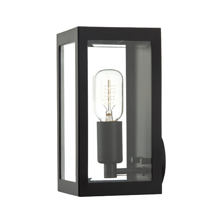 Dar Era ERA0722 Matt Black Finish Exterior Wall Light - IP44