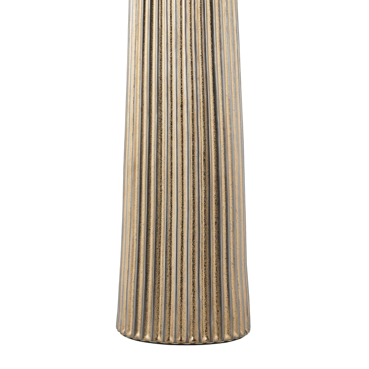 Dar Myla Bronze Ceramic Large Table Lamp - Base Only