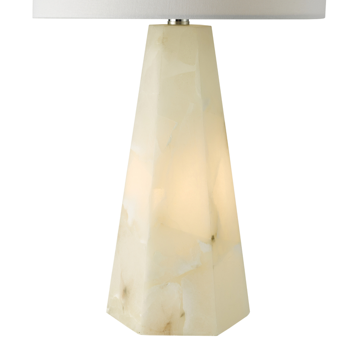 Dar Paget Alabaster Dual-Lit Table Lamp - Base Only