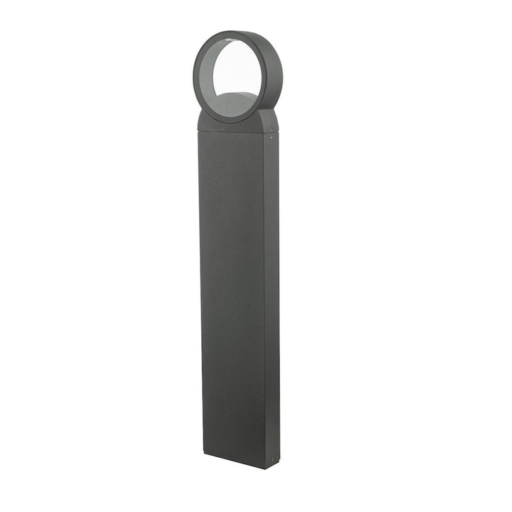 Dar Reon REO4539 Exterior LED Round Post Lamp In Anthracite Finish - IP65