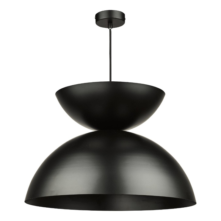 Dar Riya Matt Black Single Pendant Light