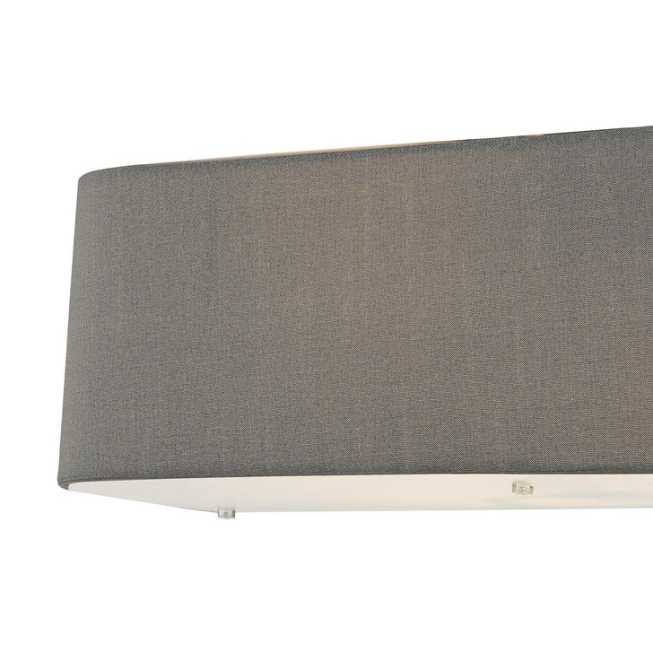 Dar Ronda 2 Light Wall Light Grey