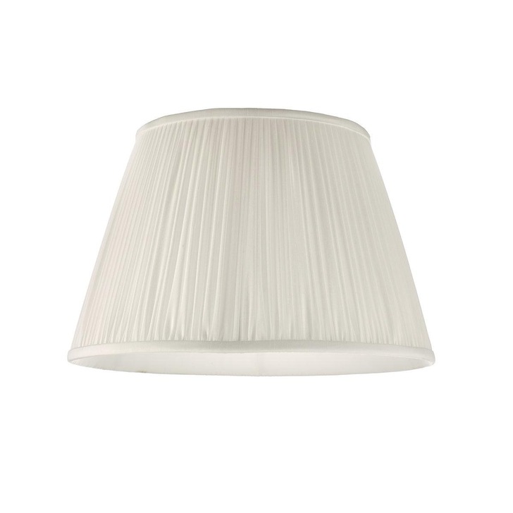 Dar Ulyana ULY1615 40cm Pleated Ivory Shade