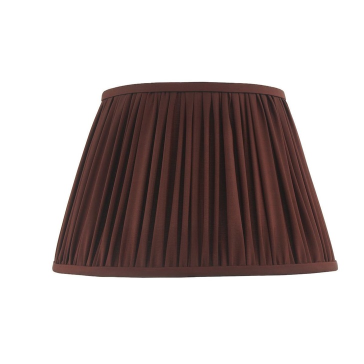 Dar Ulyana ULY1658 40cm Pleated Burgundy Shade