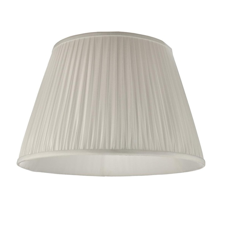 Dar Ulyana ULY1815 45cm Pleated Ivory Shade