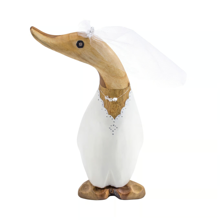 Dcuk Bride And Groom Pair Bamboo Root Ducks