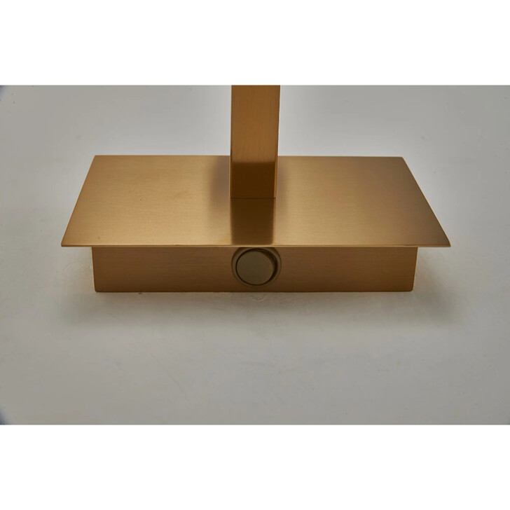Deco Clara Brass Gold 1 Light Wall Lamp Switched (FRAME ONLY)