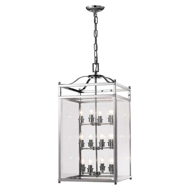 Diyas Aston IL31105 Polished Chrome 12 Light Pendant