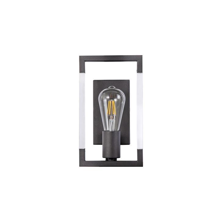 Diyas IL32855 Canto Graphite Single Wall Light