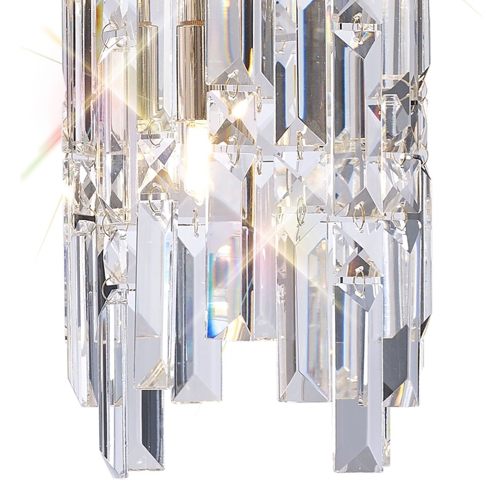 Diyas Maddison French Gold 2 Light Crystal Pendant - IL31813