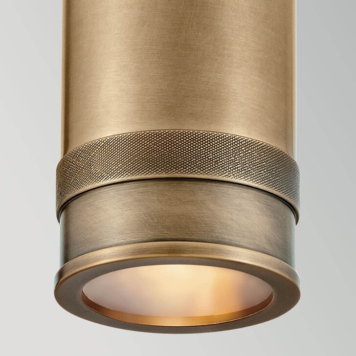 Hinkley Pratt Heritage Brass Finish Adjustable Outdoor Spotlight - IP44