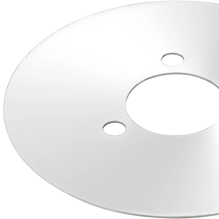 Idolite Adele 12cm Decorative Plate Chrome, For Single Flush Fittings
