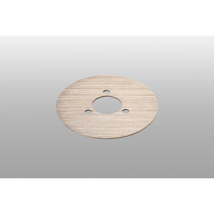 Idolite Adele 12cm Decorative Plate Titanium Gold, For Single Flush Fittings