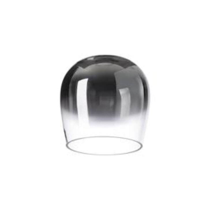 Idolite Adele 19cm Wine Glass Shade (B) 42mm Top Hole, Smoke Fade