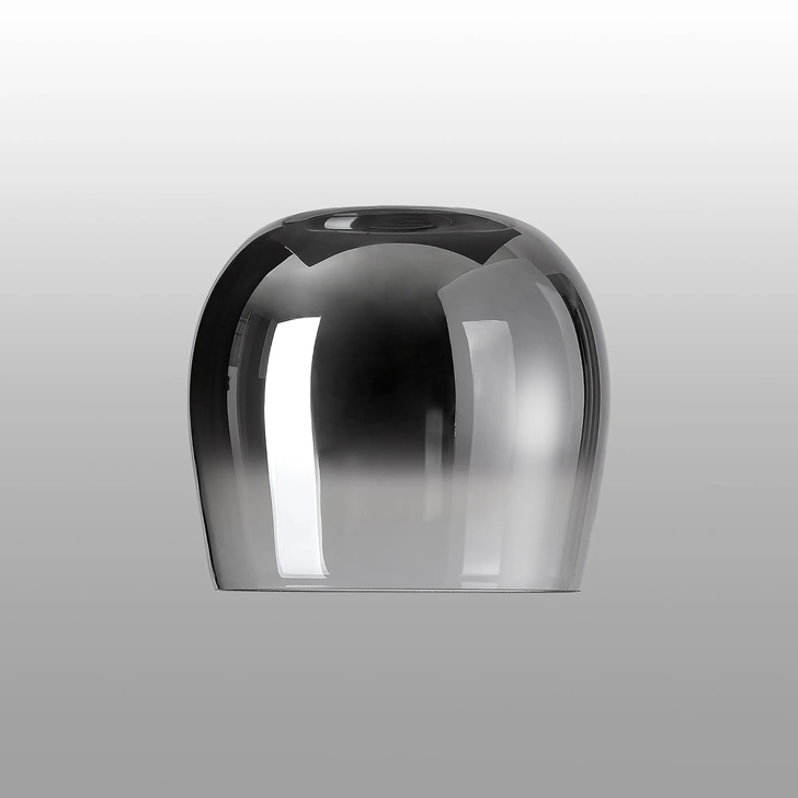 Idolite Adele 23.5cm Wine Glass Shade (B) 42mm Top Hole, Smoke Fade