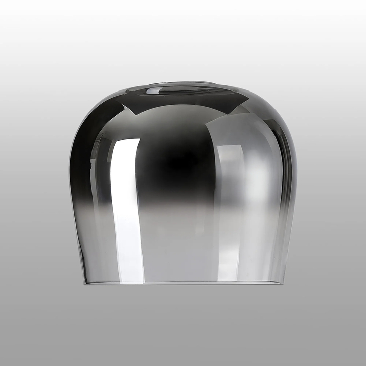 Idolite Adele 27.5cm Wine Glass Shade (A) 82mm Top Hole, Smoke Fade