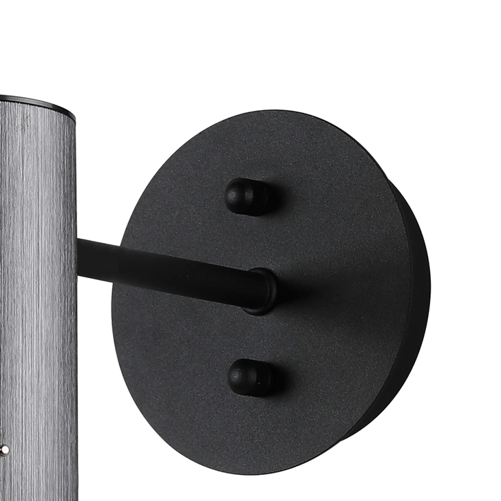 Idolite Adele Wall Light (FRAME ONLY), 1 x E27, Gun Metal