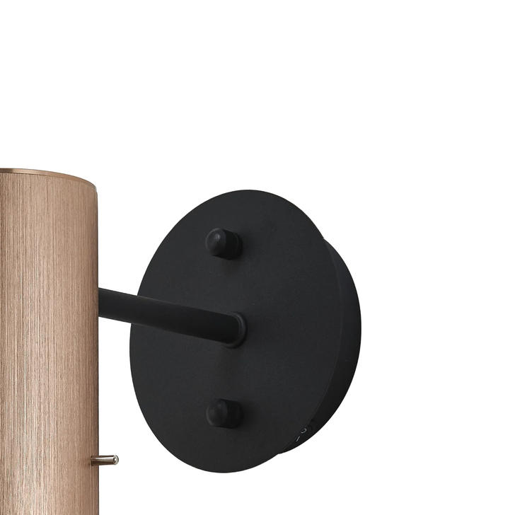 Idolite Adele Wall Light Switched (FRAME ONLY), 1 x E27, Titanium Gold