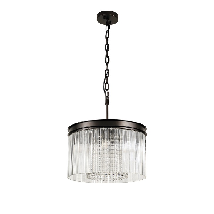 Idolite Alaska Brown Oxide Finish 5 Light Pendant