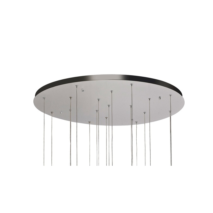 Idolite Alps Polished Chrome Finish 18 Light Pendant