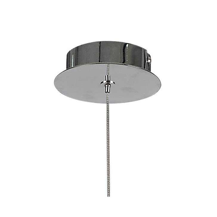 Idolite Alps Polished Chrome Finish Single Pendant