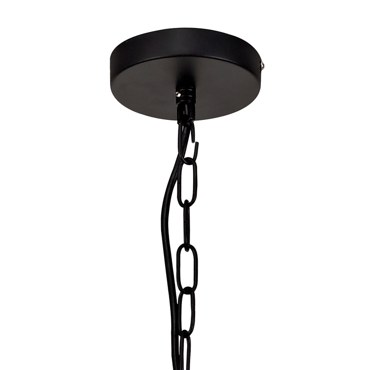 Idolite Annapurna Matt Black Finish 4 Light Pendant