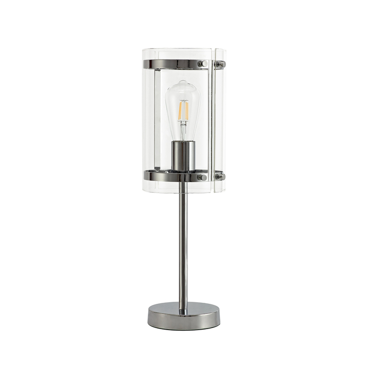 Idolite Annapurna Polished Chrome Finish 1 Light Table Lamp