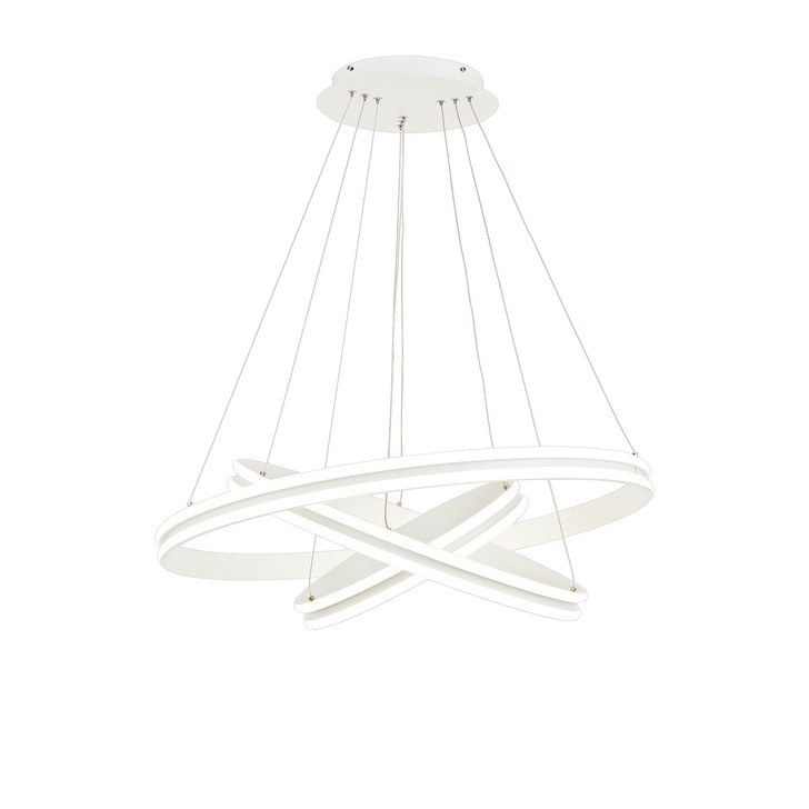 Idolite Balbi Matt White Finish LED Pendant - 4000K