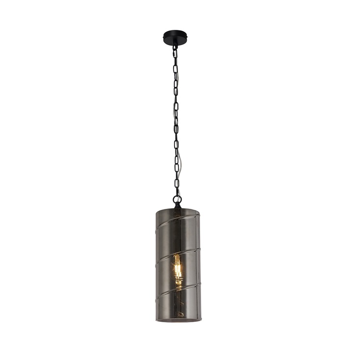 Idolite Bernese Matt Black/Smoked Single Pendant