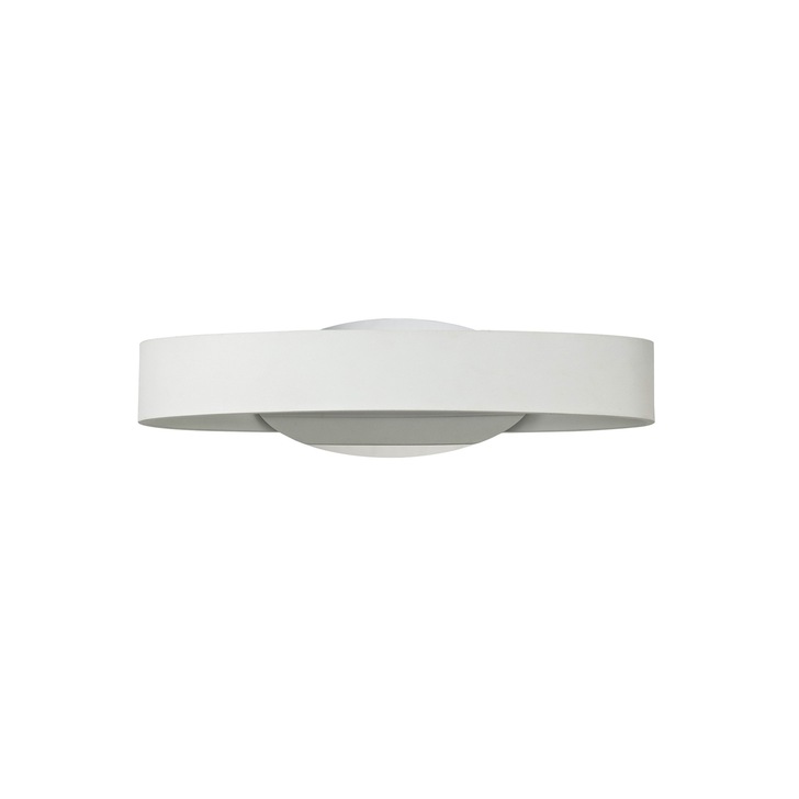 Idolite Blackfriars White/Polished Chrome/Frosted White Led Wall Light - 3000K