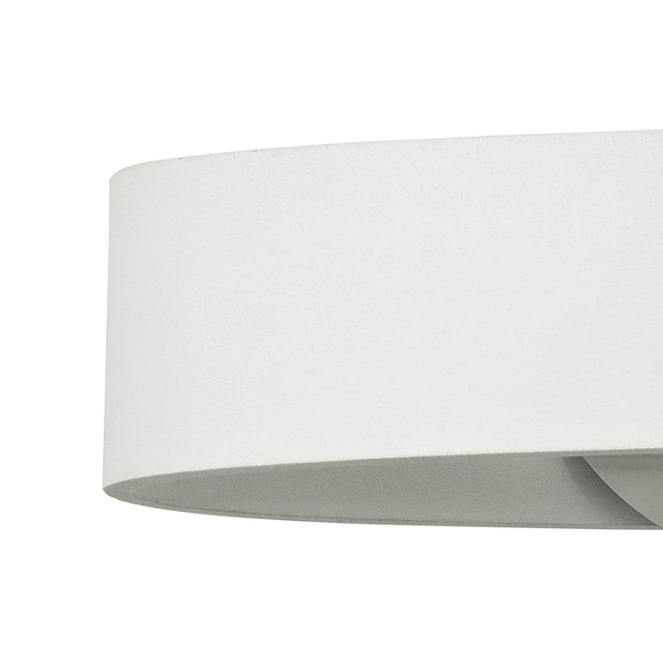 Idolite Blackfriars White/Polished Chrome/Frosted White Led Wall Light - 3000K