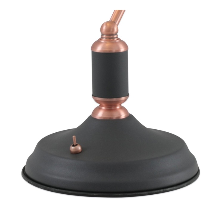 Idolite Blackwall Sand Black/Copper Bankers Lamp