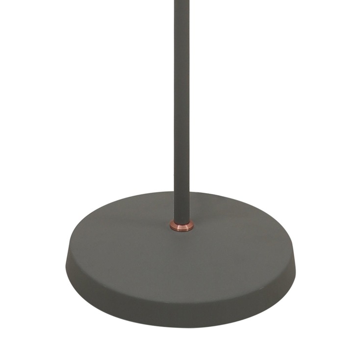 Idolite Blackwall Sand Grey/Copper Adjustable Floor Lamp