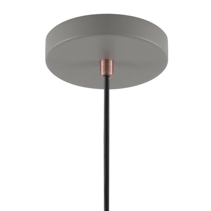 Idolite Blackwall Sand Grey/Copper Large Single Pendant