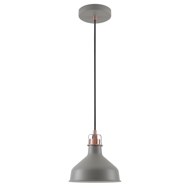 Idolite Blackwall Sand Grey/Copper Small Single Pendant