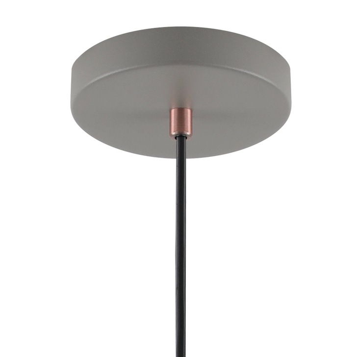 Idolite Blackwall Sand Grey/Copper Small Single Pendant